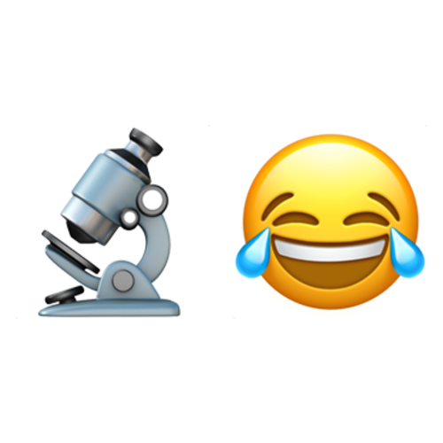 🔬😂 Emoji Domain iOS rendering